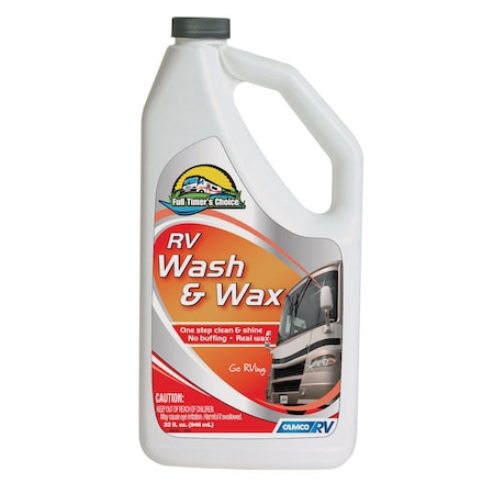 First Timers Choice Camco Car Wash/Wax 32 oz 40493